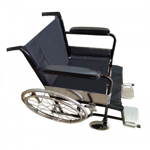 Silla de ruedas estándar de fierro pintado